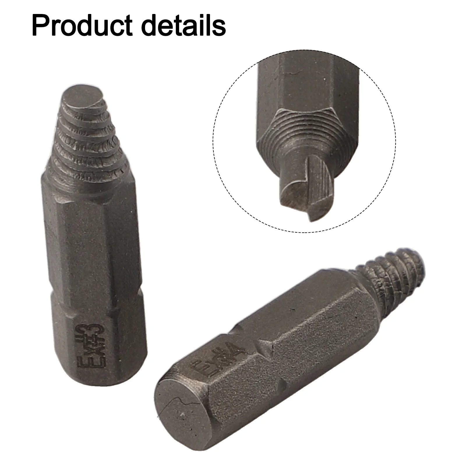 Extractor Kit Broken Bolt Extractor DIY Projects Drill Bit Compatibility Effortless Screw Extraction For Fitment Worker