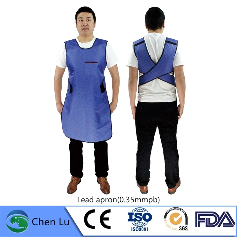 Direct selling x-ray protective dental apron ionizing radiation protection high qulity 0.35mmpb lead apron