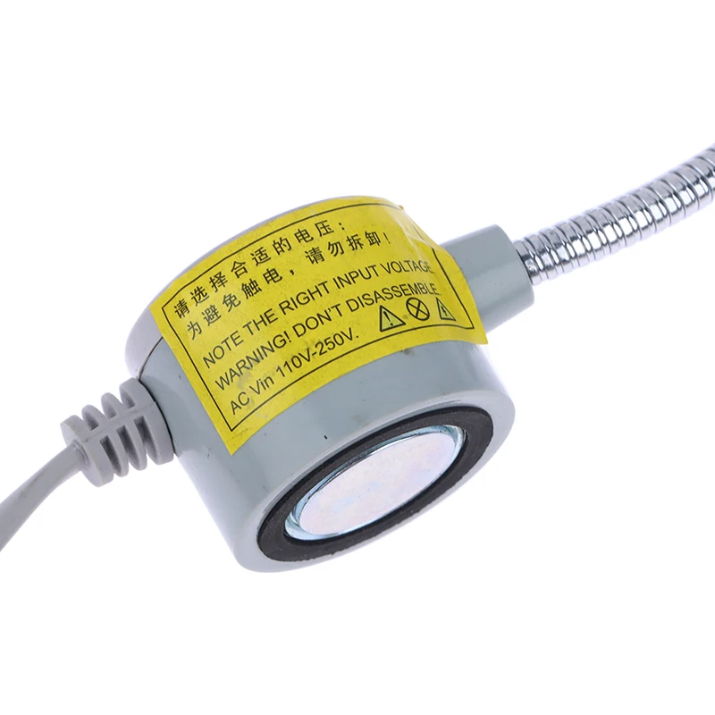 1Pc 10/20/30 lampada per macchina da cucire a LED 360 lampada da lavoro a collo d'oca regolabile flessibile luci industriali con Base per banco da lavoro