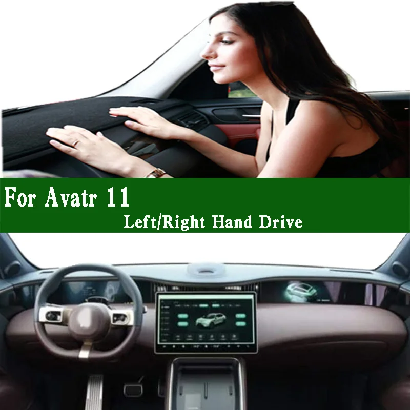 

For Avatr 11 Electric SUV 2023 2024 Dashmat Dashboard Cover Instrument Panel Pad Dash Mat Anti-Dirt Proof Ornaments