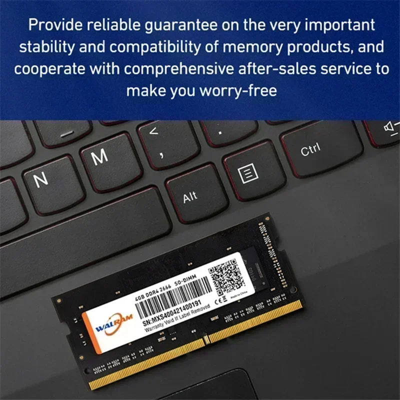 WALRAM Memoria Ram DDR3 1600MHz DDR3L 8GB 4GB DDR4 16GB 3200MHz 2666MHz 2400MHz 1.2V 1.5V محمول دفتر Sodimm الذاكرة الداخلية