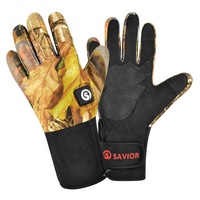 Savior Outdoor Hunting Camo Polyester 7.4V 2200Mah Rechargeable Battery Heated Gloves