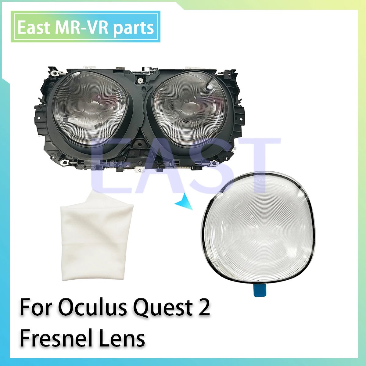 Originele Fresnel-lens voor Oculus Quest 2 VR-headset Virtual Reality Optic Lens voor Meta Quest 2 Reparatie vervangend onderdeelaccessoire