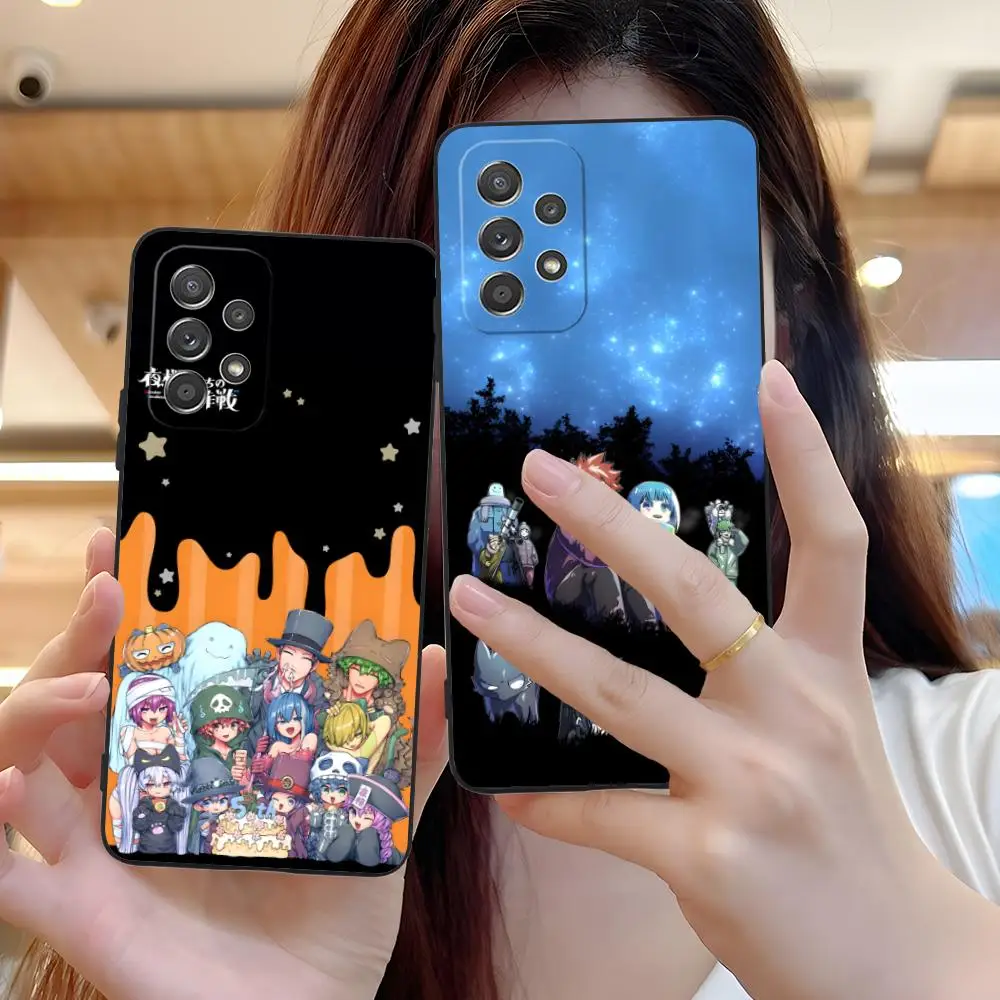 

Mission Yozakura Family Phone Case for Samsung Galaxy M55 54 42 35 34 33 32 23 22 15 14 13 12 F55 5G Colour Printing Smartphone