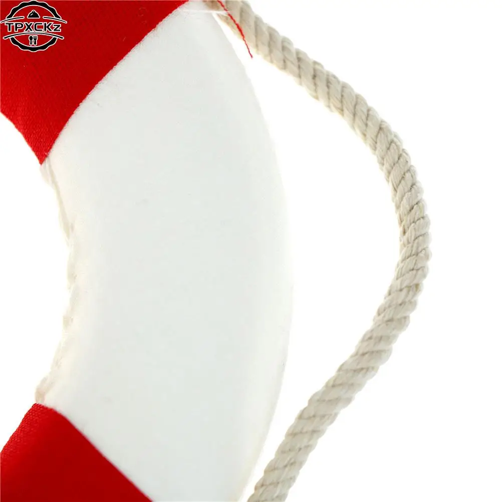 Home Decoration Welcome Wall Ornament Life Buoy Foam Aboard Nautical Life Lifebuoy Ring Boat Wall Hanging Mediterranean Style