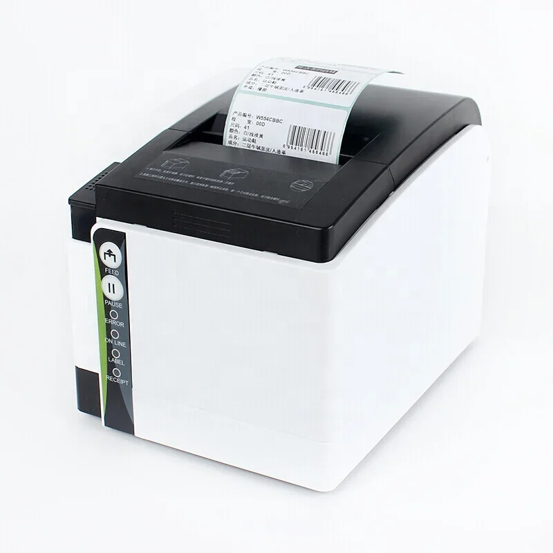 Gprinter ZH308I BT 3inch label printer with cutter direct thermal barcode sticker machines label and receipt 2 in 1 printer