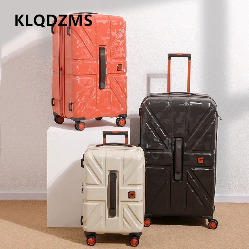 

KLQDZMS Large Capacity Suitcase 20 Inches Men's PC Boarding Box 26"30" Women's Trolley Case Universal Wheel Rolling Luggage