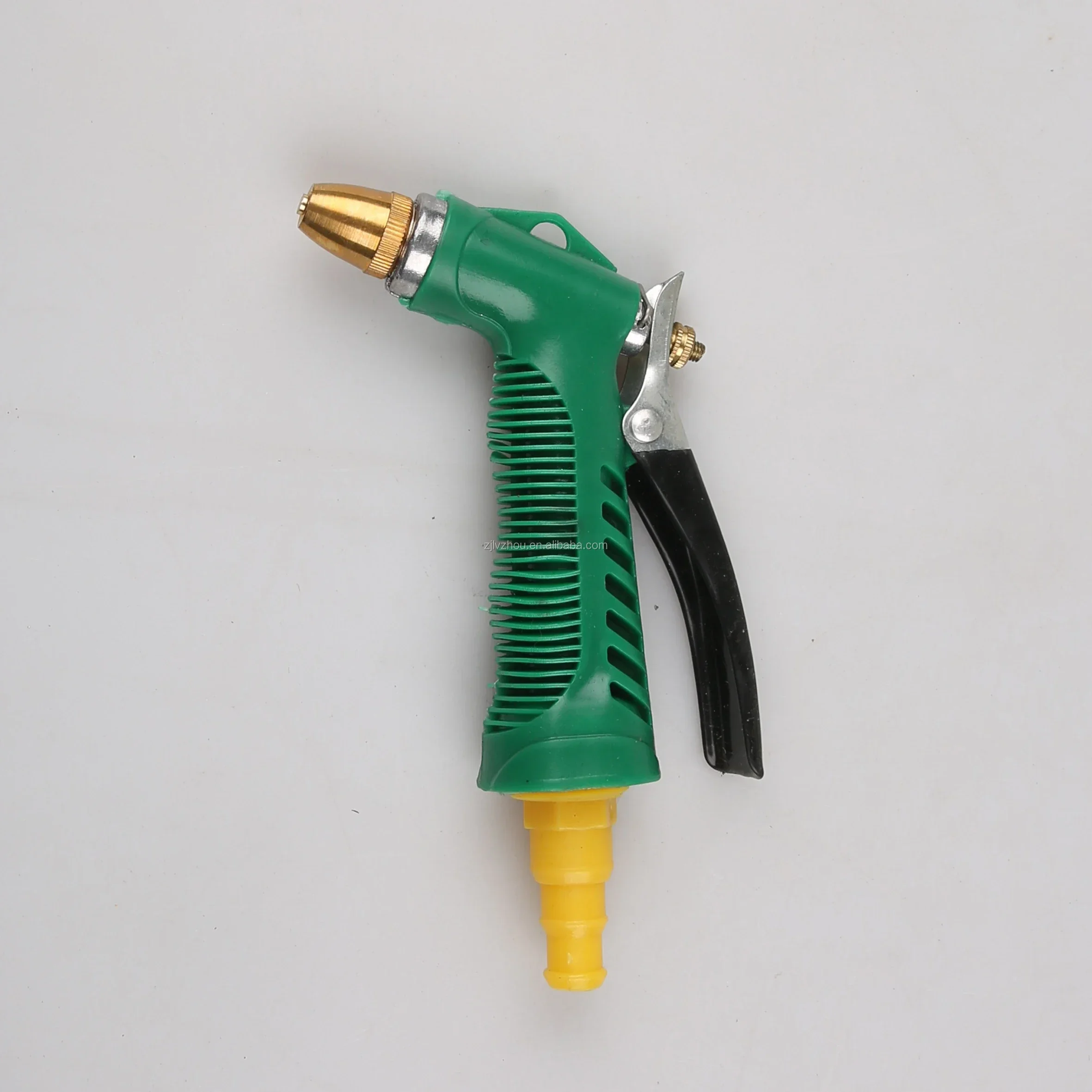 

Brass adjustable garden pistol nozzle