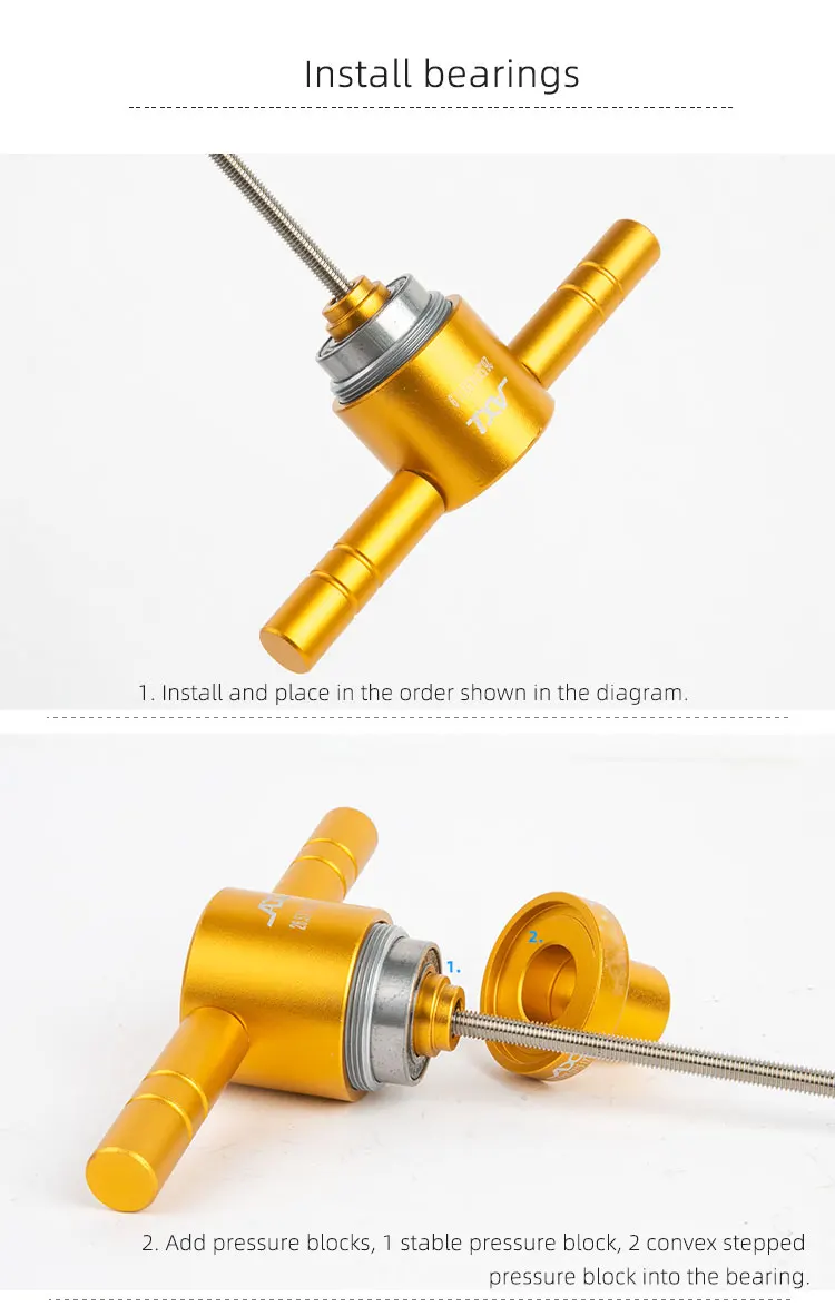 AXI Mountainbike EXP Ratchet Lager Staubring Zahnkranz Demontage- und Montagewerkzeuge MTB Rennrad Ratchet Reparatur-Set – Detail 13