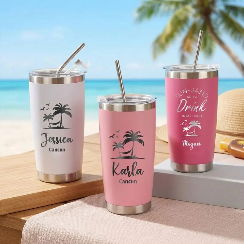 Custom Engraved Insulated Tumbler Cup Personalized Name Stainless Steel Coffee Mug for Car Outdoor Travel,Christmas Gift.