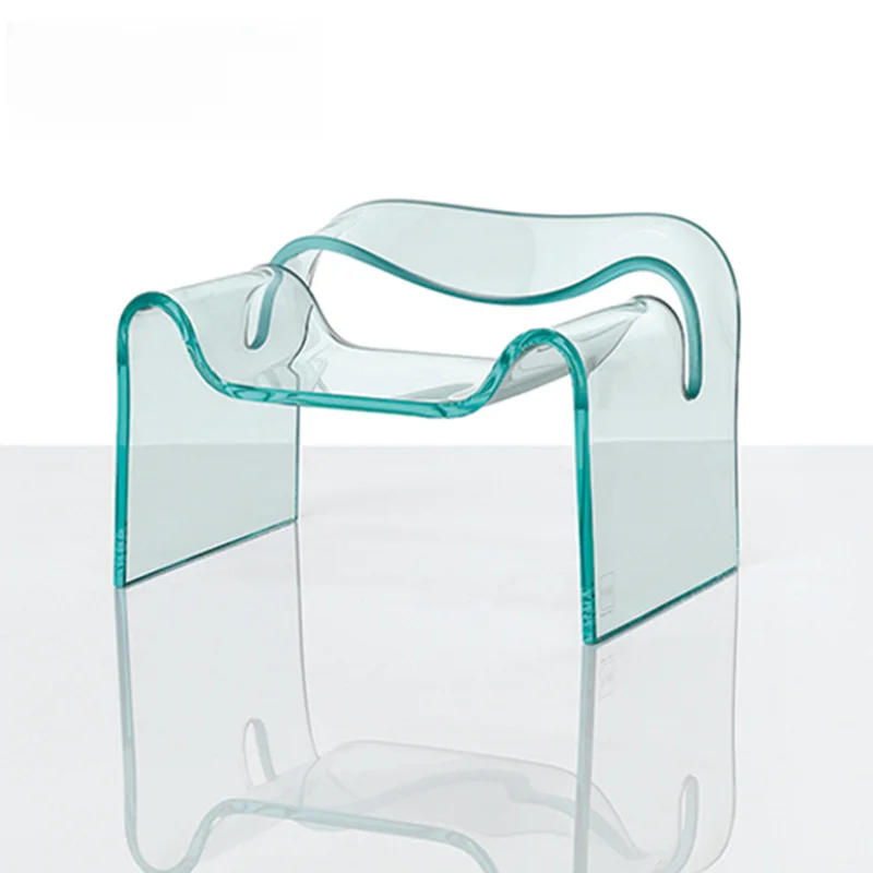 Ghost Chair Acrylic Sofa Designer's Transparent Crystal Sofa Lounge Chair