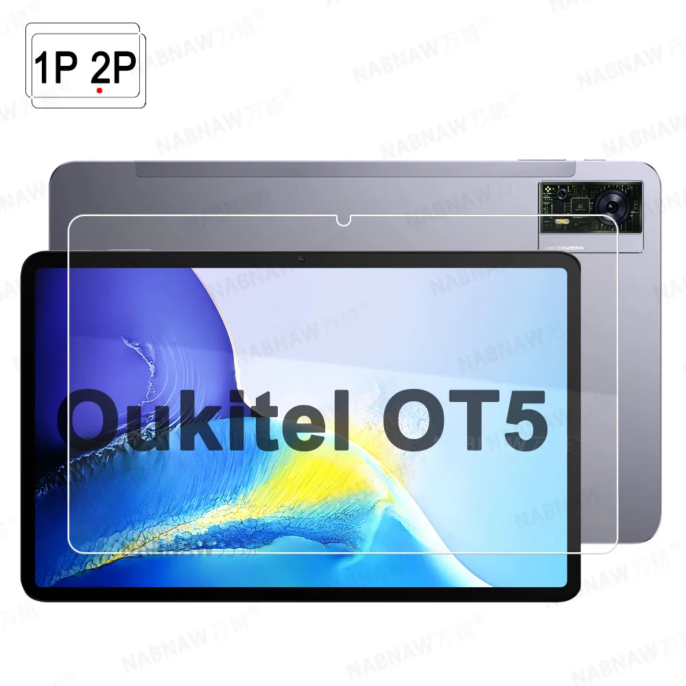 No Defects Oil-coating HD Scratch Proof Tempered Glass Screen Protector For Oukitel OT5 12-inch Tablet Protective Film