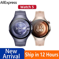 WATCH 5 Pro NFC GPS Smart Watch Men Compass Heart rate Blood oxygen AMOLED Screen Health Smartwatch IP68 LED Flashlight 2025New