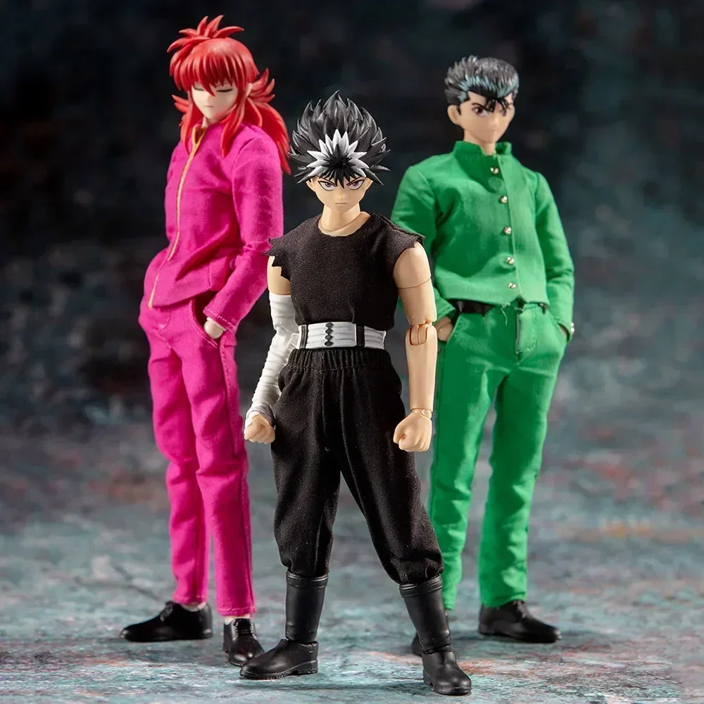 In Stock GT Dasin Model YuYu Hakusho Yusuke Urameshi Yoko Kurama/Jaganshi Hiei/Kazuma Kuwabara Action Figure Collection Toys