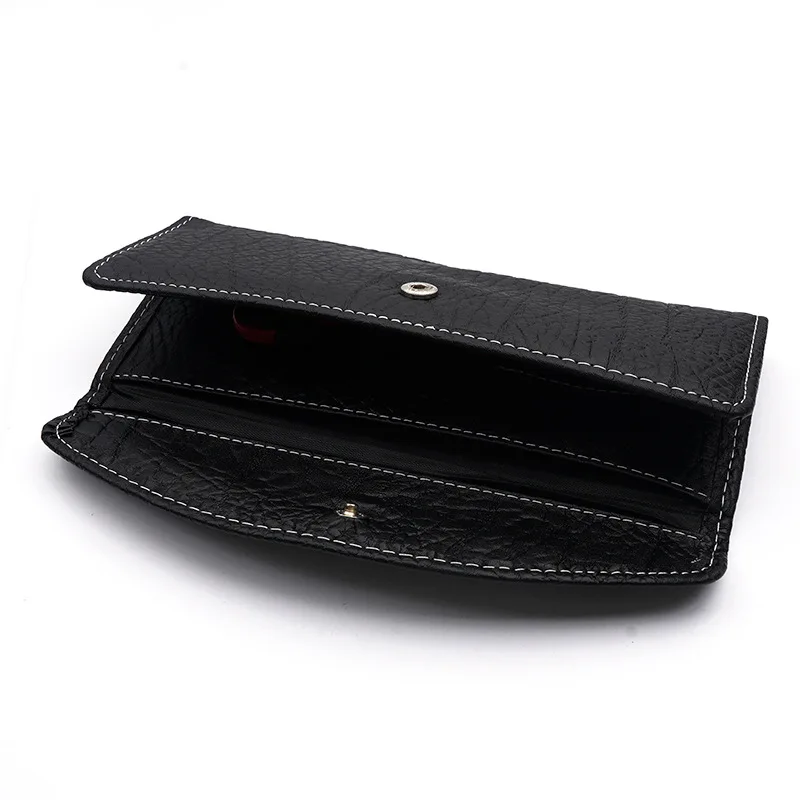 FoldedHair Scissors Cover Case PU Leather Professional Hairdressing Shears Holder Bag Barber Salon Holster Pouch Scissors Case view 5