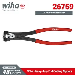 Wiha 26759 200mm Length Classic Heavy-duty End Cutting Nippers Pliers Easy Operation and Long Service Life