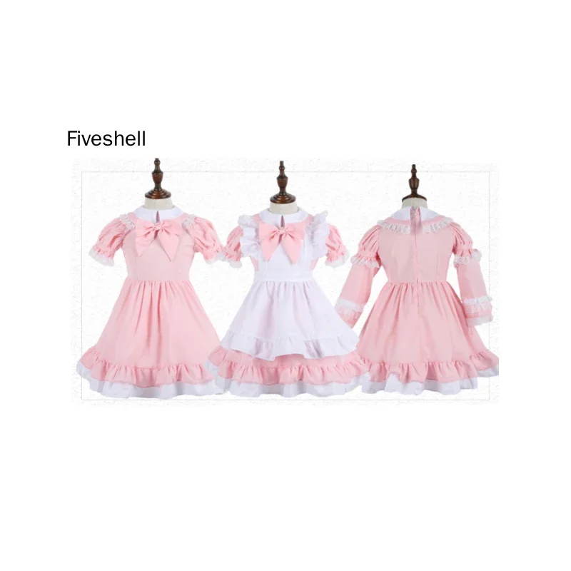 Abito da giorno di Purim di Halloween Alice Costume da ragazza per bambini Principessa giapponese Lolita Cameriera Abbigliamento Cosplay Vestito operato da festa di Halloween