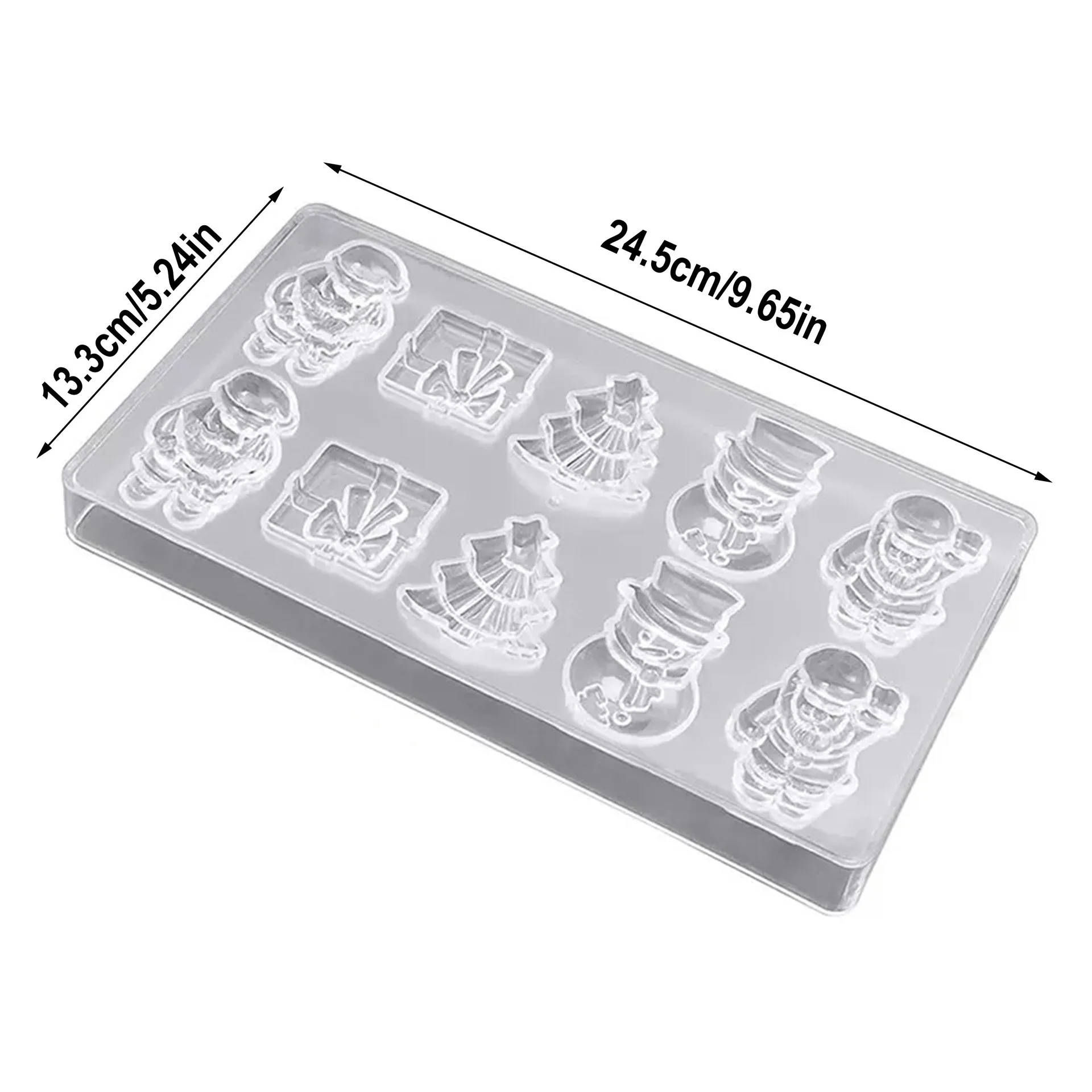 Transparent chocolate For mold for candies chocolates and jelly with polycarbonate and precise crafting design