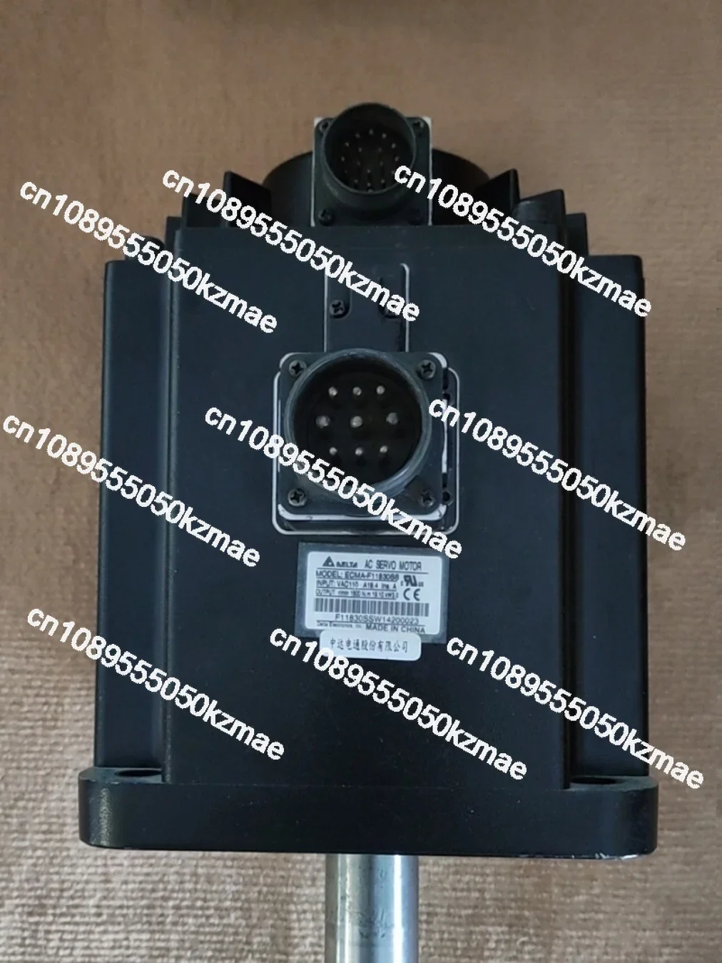 A2 3kw servo motor, Delta motor ECMA-F11830SS with brake