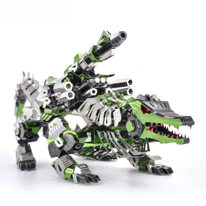 

Leader series swamp crocodile 3DIY three-dimensional metal puzzle model handmade toy difficult male and female gift
