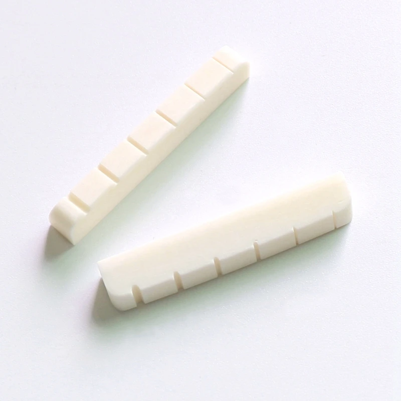Donlis-tuerca de guitarra eléctrica, 42/43MM, hueso Lp, Tuercas para piezas de repuesto