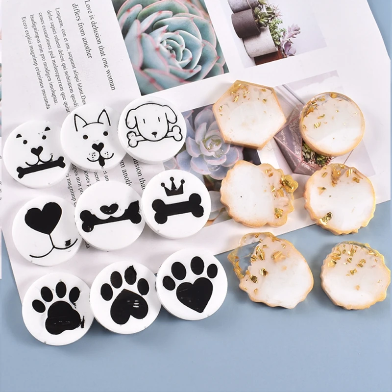 Pet Ornaments Phone Mount Holder Mold DIY Jewelry Making Cellphone Socket Mold