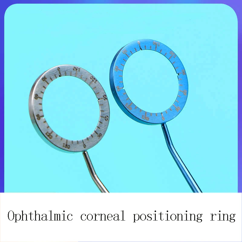 Microophthalmic instrument eye fixation ring corneal label ring hypermammary