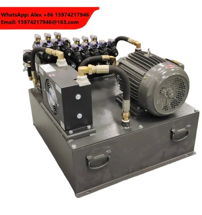 Production Automation Equipment Special 3KW Feeder Hydraulic System Power Unit Complete Hydraulic Station