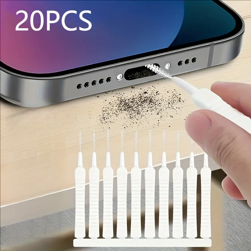 10 Piece Set of Multi-Purpose Mini Cleaning Brushes, Suitable for Mobile Phones, Shower Heads, Etc. - Cleaning Assistance Tools