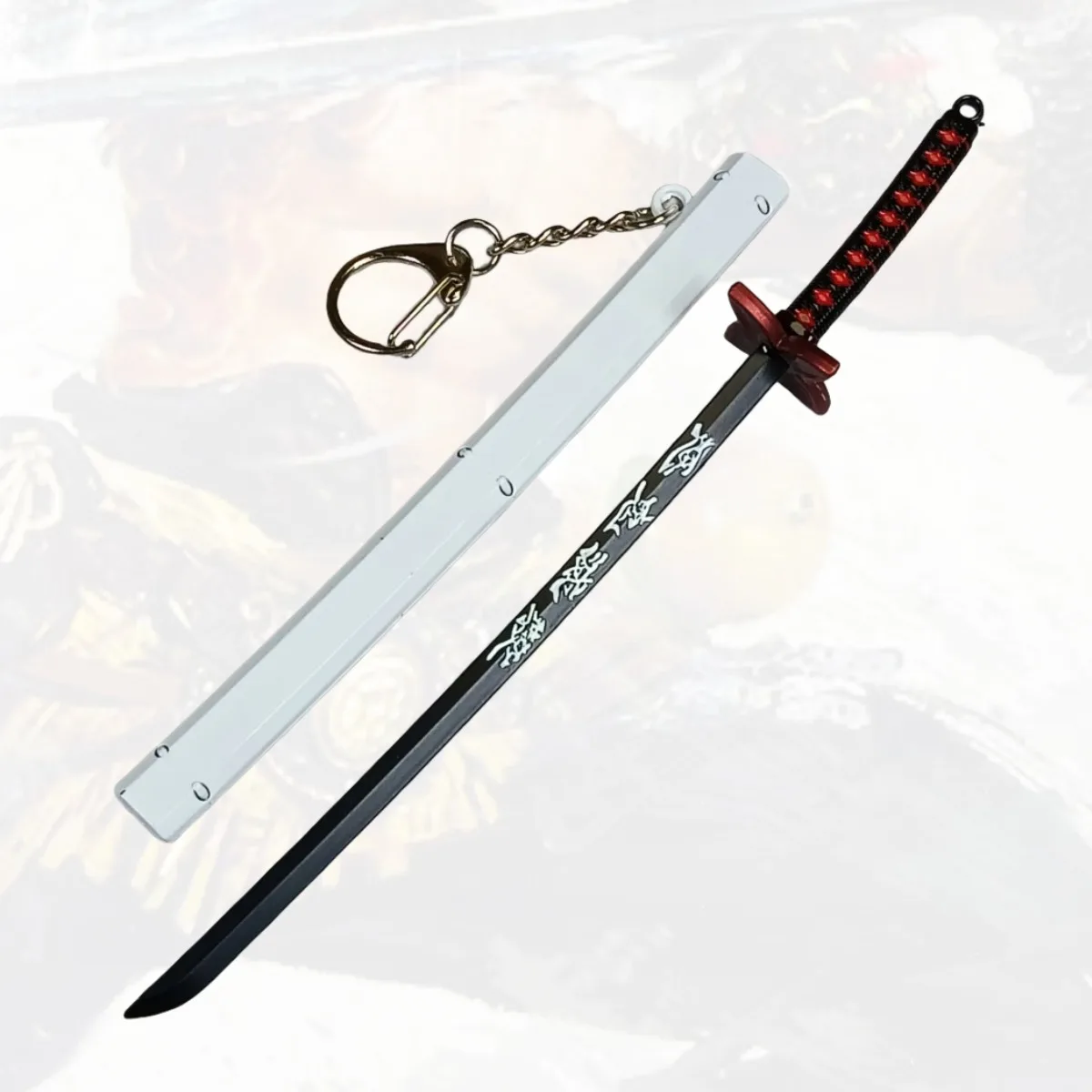 

5,9-дюймовый металлический нож с черным лезвием, меч-ниндзя, оригинальная самурайская сабля, японская сабля-катана, аксессуары для косплея, реквизит, игрушка
