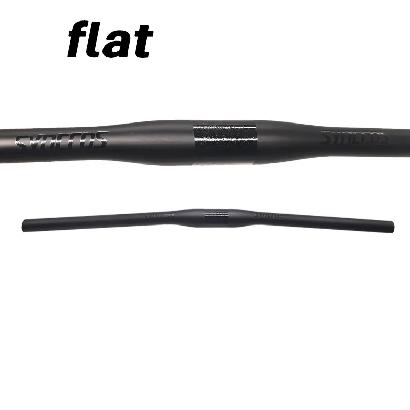 T1000 MTB Carbon Handlebar SYNCROS Mountain Bike Flat Horizontal Carbon Bicycle Handlebar MTB Bike Parts 31.8*580-780mm - view 5