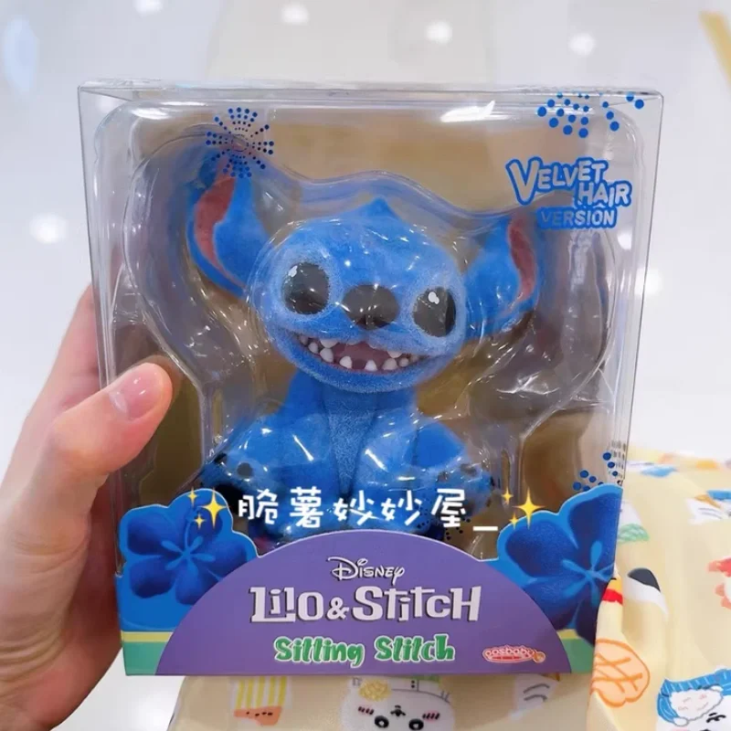 

Toys Stitch Toy In Stock 12cm New Hot Cosbaby Lilo Stitch Anime Movie Figure Collectible Room Ornament Birthday Gift