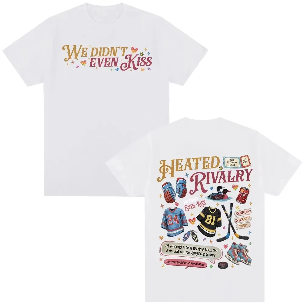 

Футболки с графическим принтом Heated Rivalry Ilya Rozanov, мужские и женские модные новые летние хлопковые футболки, повседневный уличный стиль, топ оверсайз