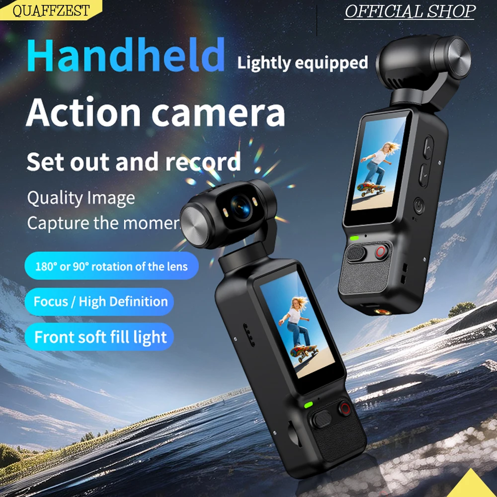Action Camera 4K - 4K HD El Tipi Cep Vlog