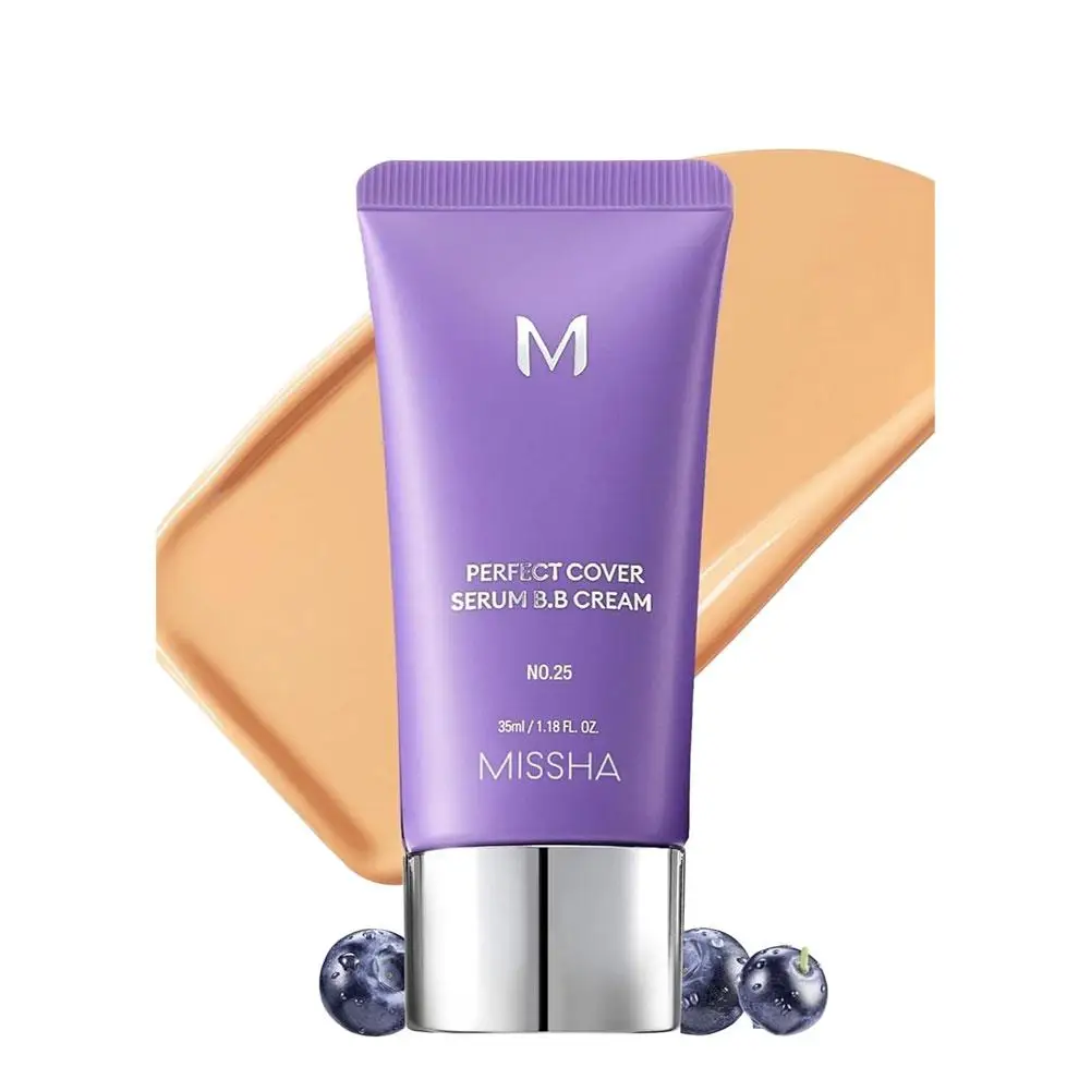 MISSHA Waterproof Smooth Face Skin Concealer CC Cream Brightening Base Makeup Primer BB Cream Perfect Cover Foundation Concealer