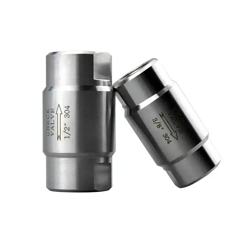 New 304 stainless steel high pressure check valve boiler steam check valve high temperature car washing machine