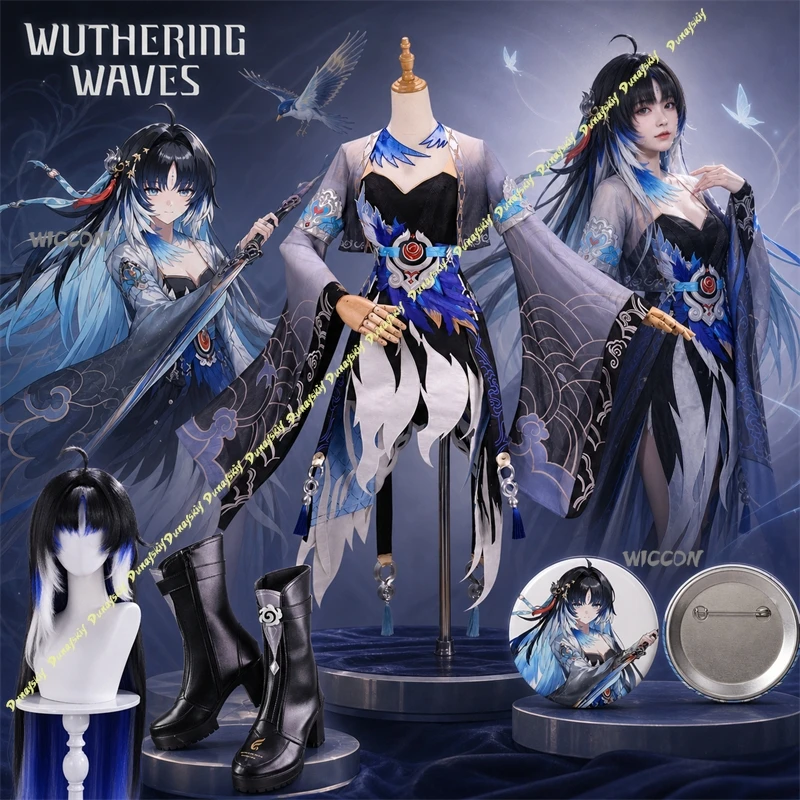 wuthering-waves-コスプレ-yangyang-コスプレ衣装アニメゲームコスプレ制服ハロウィン服コスチュームコミコンパフォーマンス