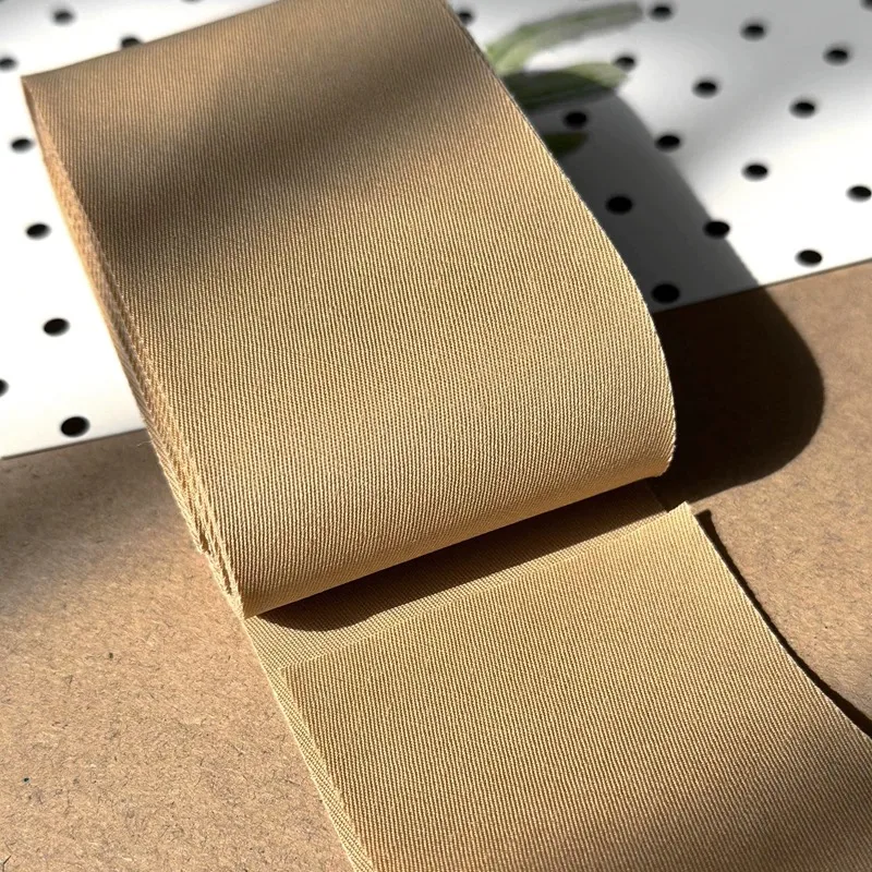 100% Gekämmtes Baumwoll-Schrägband Mittlere Dicke Geflochtenes Band für Leinenkleidung Bettwäsche Kissen DIY Nähzubehör – Detail 9