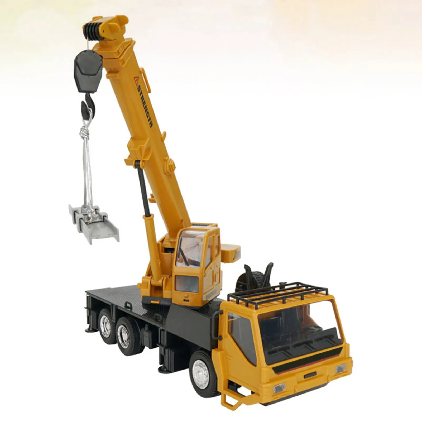 

Remote Control Engineering Vehicle Orange 1:24 Scale 2.4g Lifting Crane Car 320 Degree Rotation Educational Play for Children