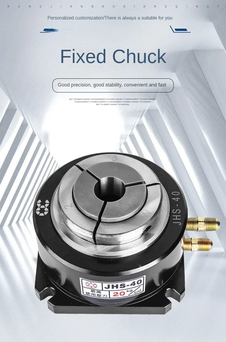 TLF TEBAK JAS-25 عمودي هوائي كوليت تشاك لآلة الحفر آلة طحن آلات التنصت