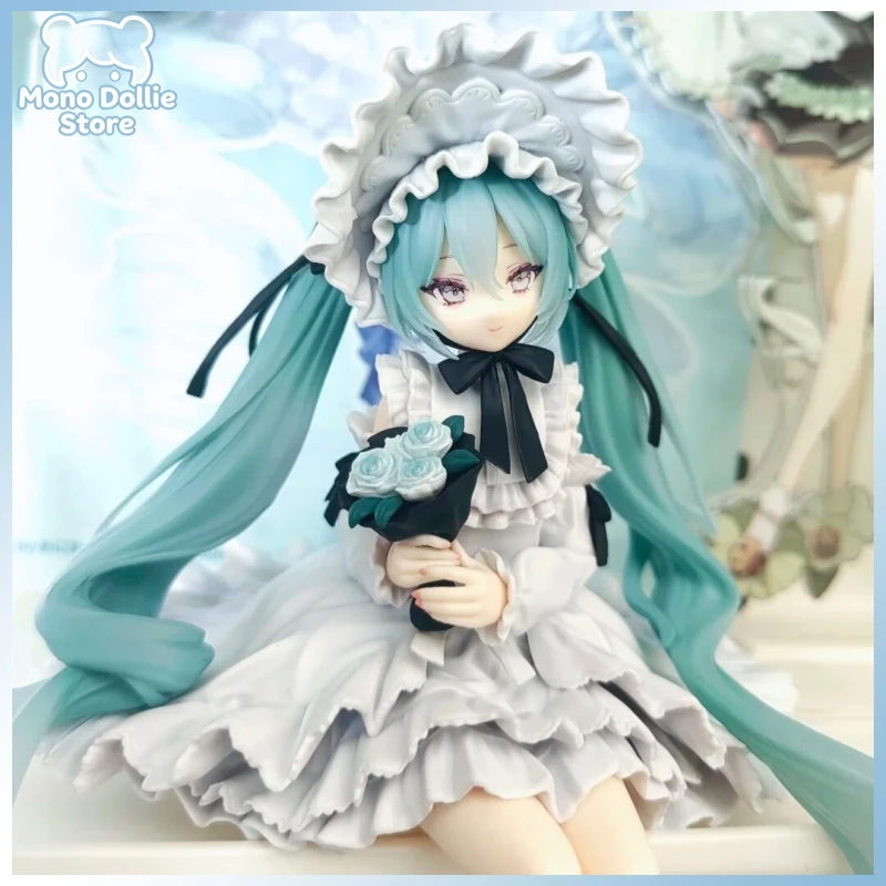 

Оригинальная аниме-фигурка Hatsune Miku из серии Furyu Cup Noodle Stopper, классическая коллекционная модель, украшение для рабочего стола, подарок на день рождения