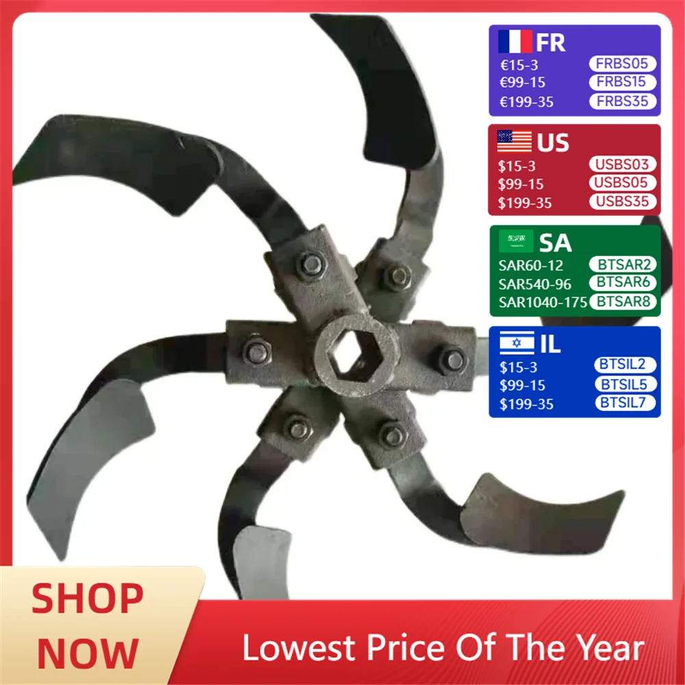 

Garden management machine ditching micro tillage accessories blade