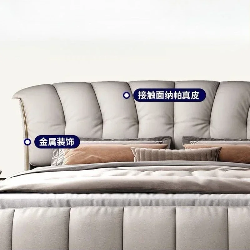 Frames With Head Board Furniture Queen Bedroom Set With Mattress Included Luxury King Size Bed Double Bedsking Bed 180X200cm - view 6