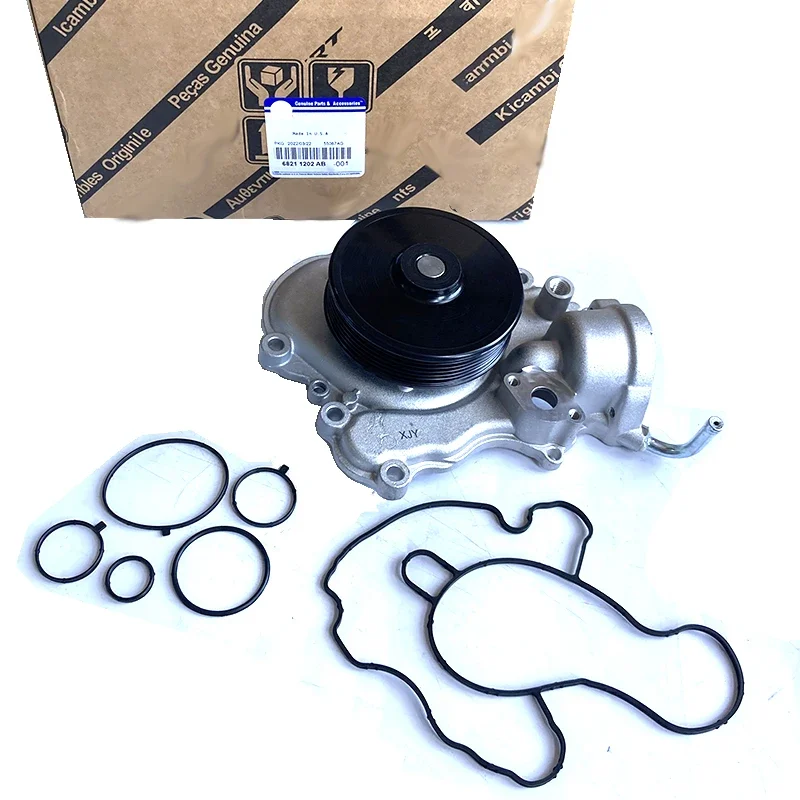 NBJKATO Brand New Water Pump With Gasket 68211202AB For Jeep Grand Cherokee 3.0L Diesel Ram 1500 2014-2020