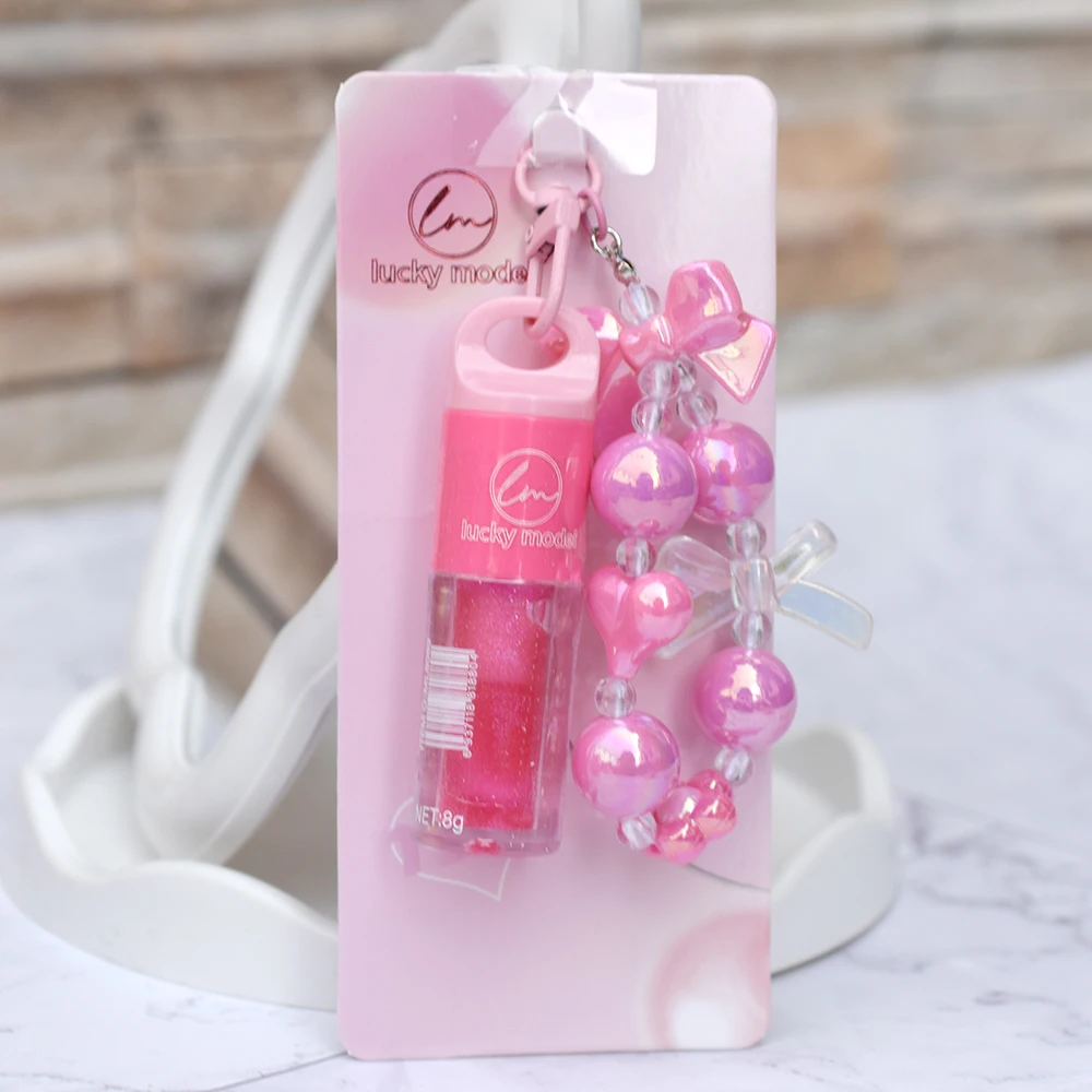 12Pcs Bracelet Lip Gloss Glossy Moisturizing Waterproof Longlasting Lip Gloss Girls Lips Makeup Wholesale