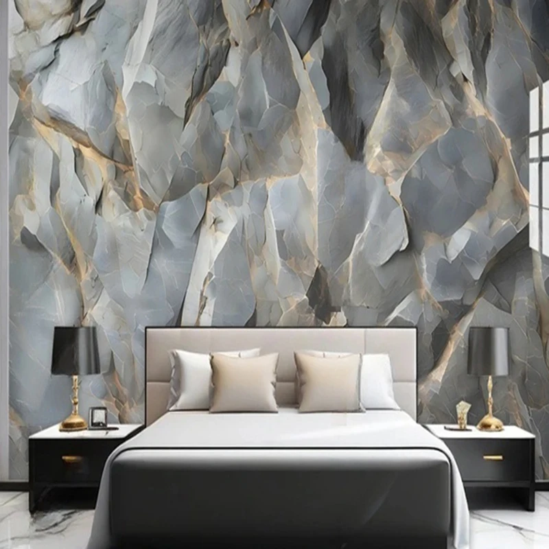 

Creative modern high-definition three-dimensional luxurious marble and luxury stone living room entrance hall and bedroom