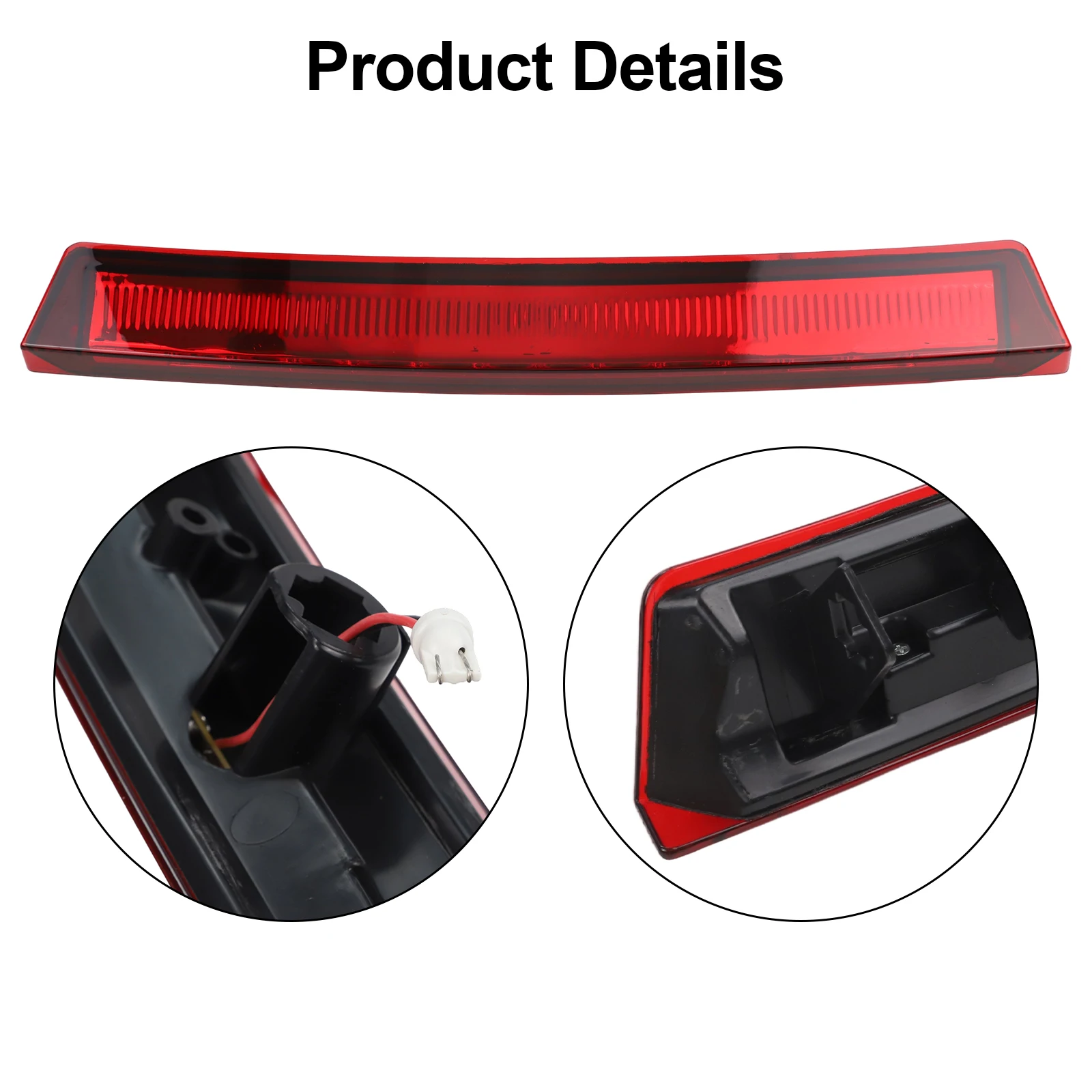 Parking Lamp Third Brake Light Vehicle Safety Quick Installation Installation Location Rear OEM Number 1R3Z13A613AB