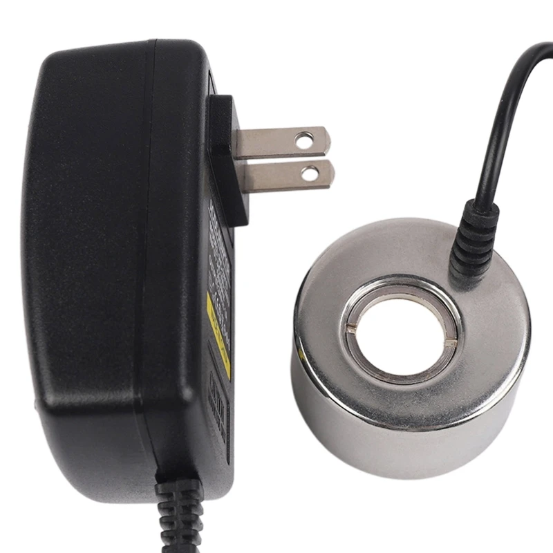 24 فولت جهاز تكوين ضباب بالموجات فوق الصوتية نافورة الماء بركة آلة الضباب رذاذ ضباب صغير للترطيب وإزالة الروائح انخفاض الشحن