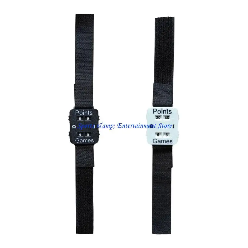 G7NF Simple Easy to Operate Wristband Counter for Sports Scoring Intuitive Buttons for Beginners and Children