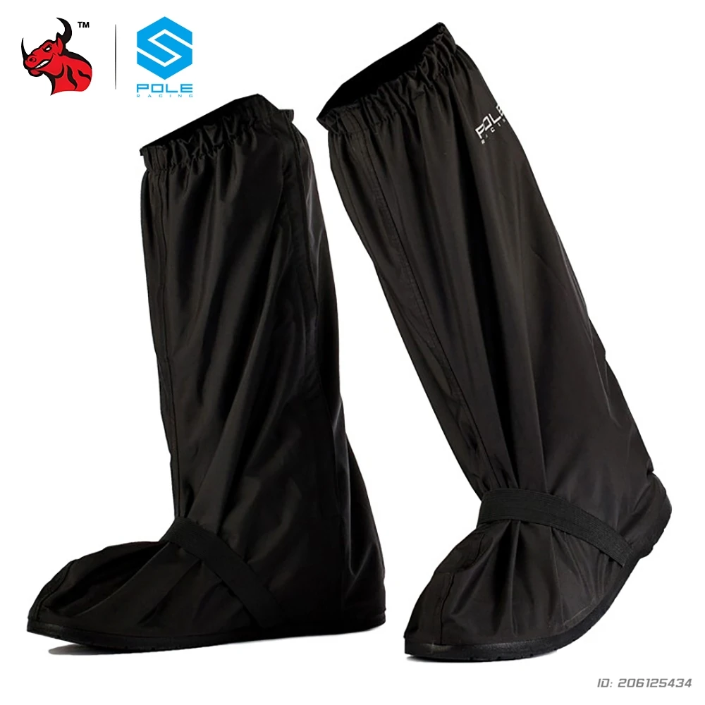 

Чехлы для мотоциклетной обуви, уличные чехлы для обуви для мотокросса, непромокаемые мотоциклетные высокие непромокаемые туфли, нескользящие чехлы для ног